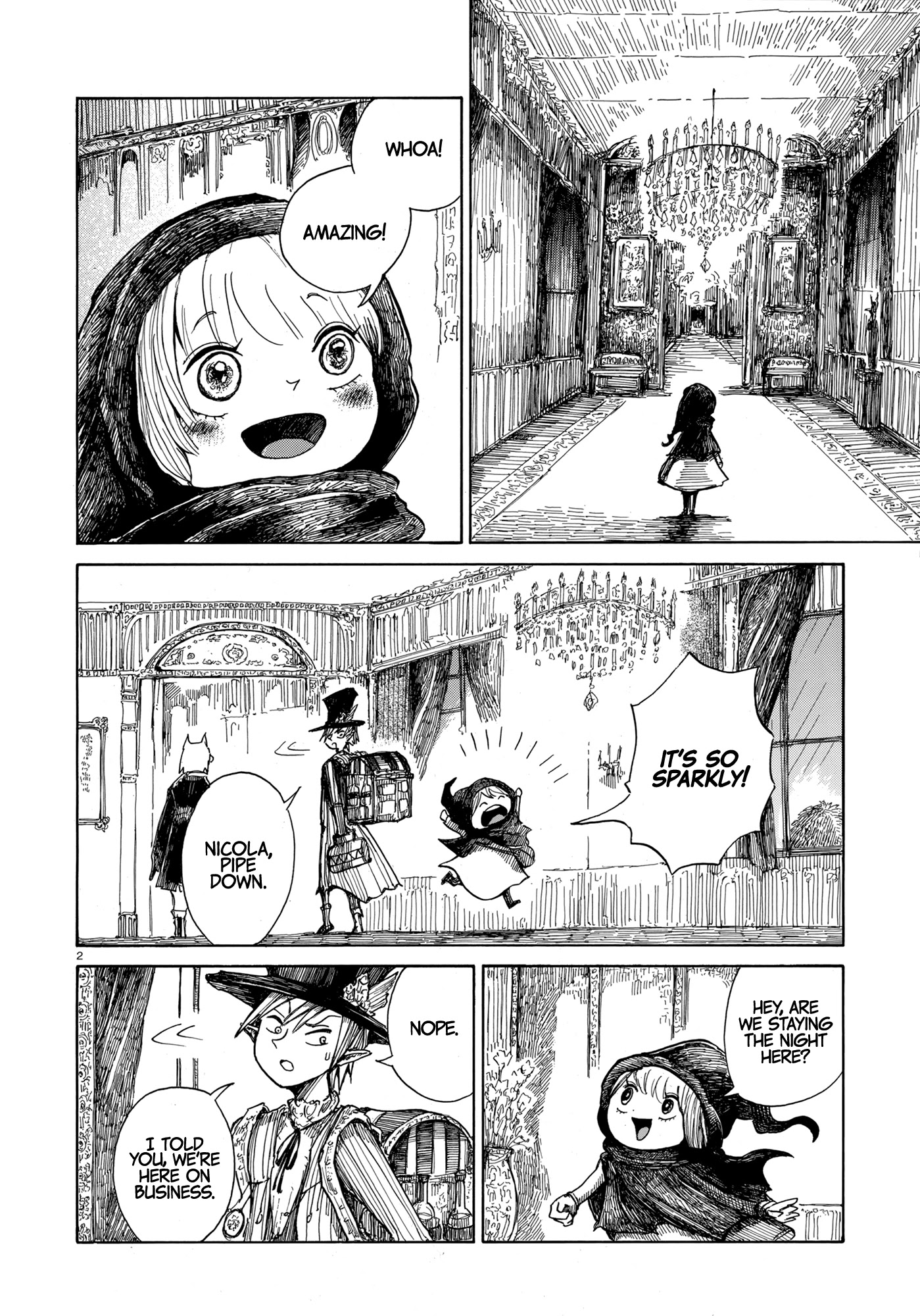 Nicola's Leasurely Demon World Travelogue chapter 3 page 2