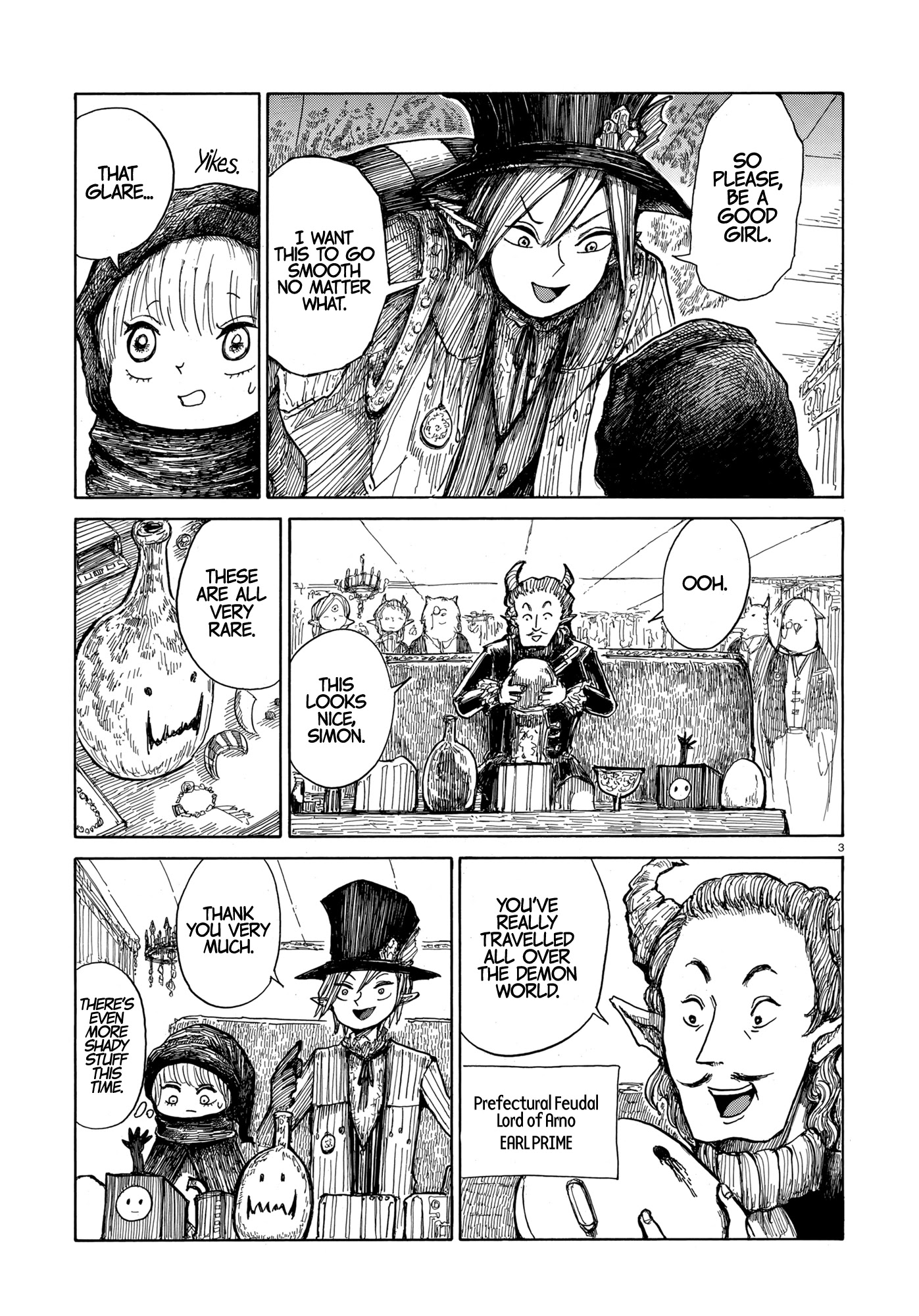 Nicola's Leasurely Demon World Travelogue chapter 3 page 3