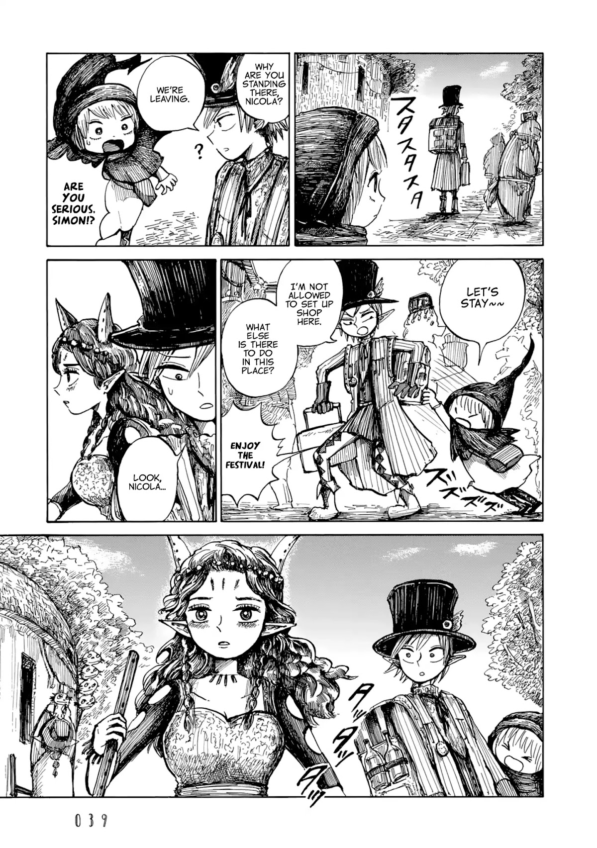 Nicola's Leasurely Demon World Travelogue chapter 8 page 3