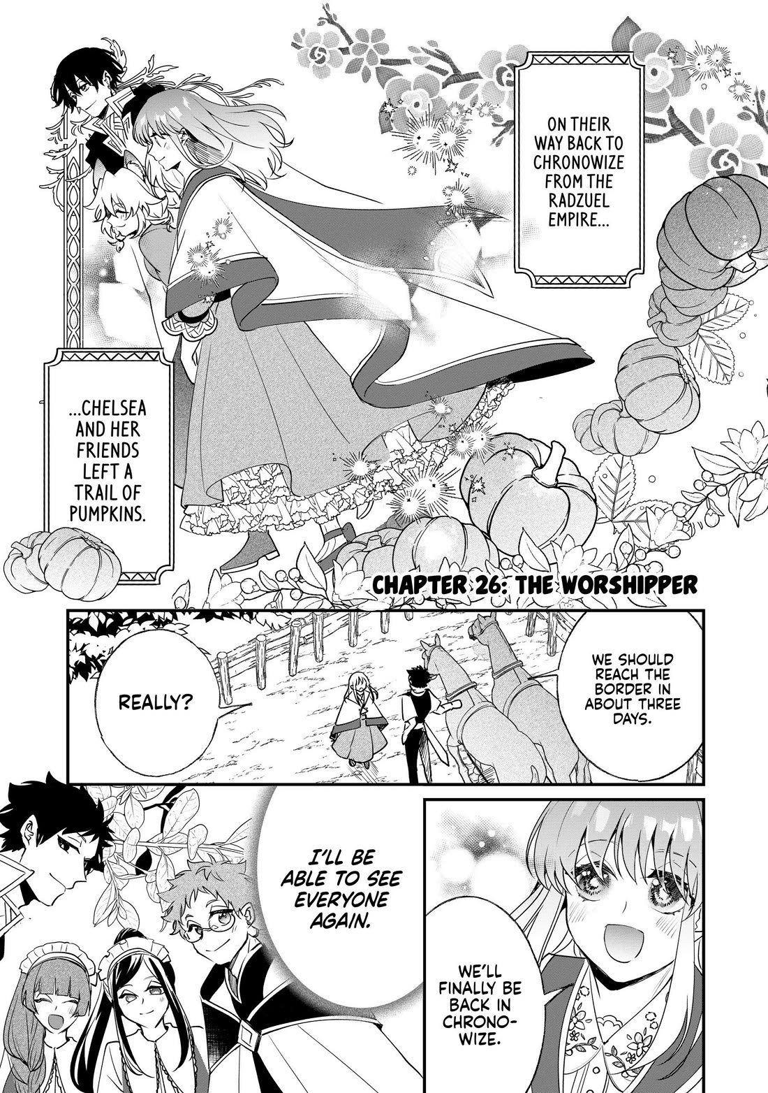 Nidoto Ie ni wa Kaerimasen! chapter 26 page 1