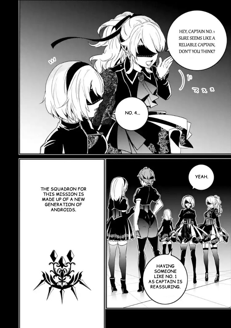 Nier Automata: YoRHa Shinjuwan Kouka Sakusen Kiroku chapter 1 page 15