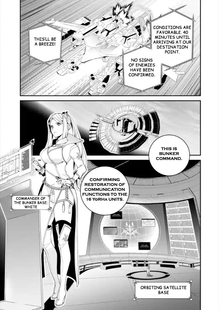Nier Automata: YoRHa Shinjuwan Kouka Sakusen Kiroku chapter 1 page 18