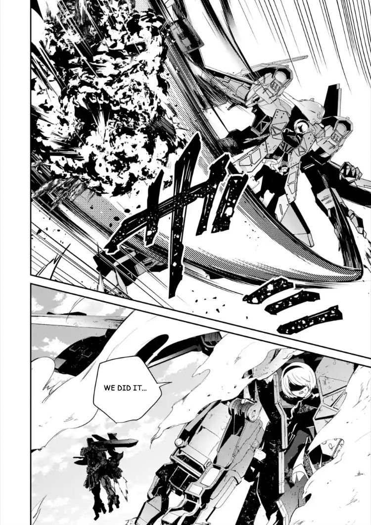 Nier Automata: YoRHa Shinjuwan Kouka Sakusen Kiroku chapter 1 page 38