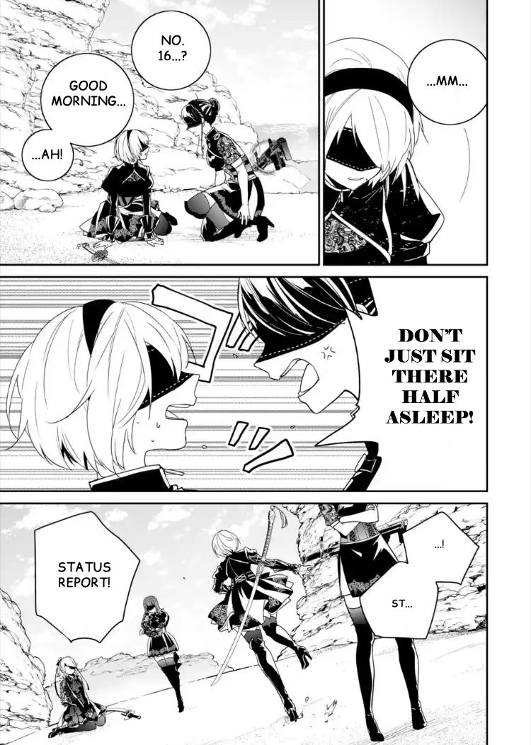 Nier Automata: YoRHa Shinjuwan Kouka Sakusen Kiroku chapter 1 page 45