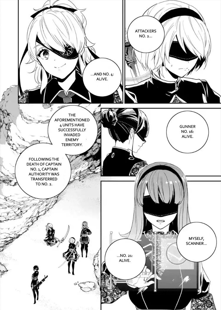 Nier Automata: YoRHa Shinjuwan Kouka Sakusen Kiroku chapter 1 page 46