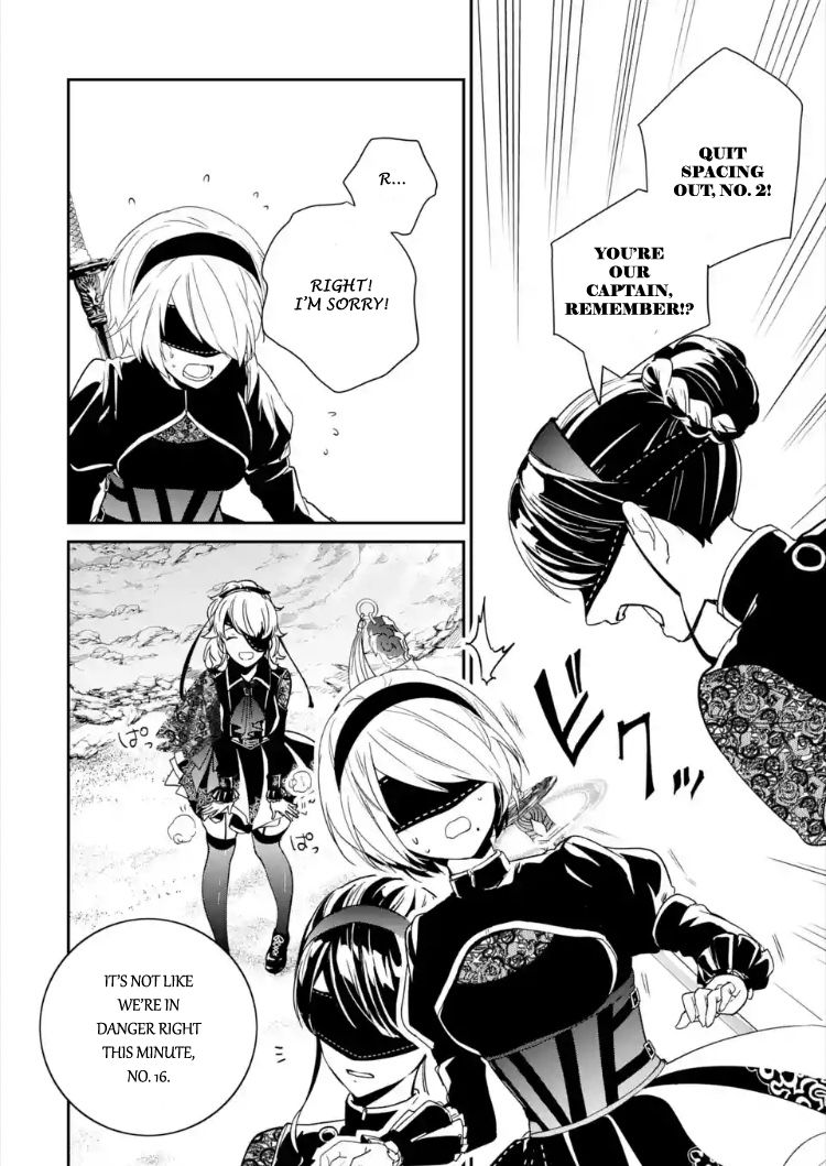 Nier Automata: YoRHa Shinjuwan Kouka Sakusen Kiroku chapter 1 page 49