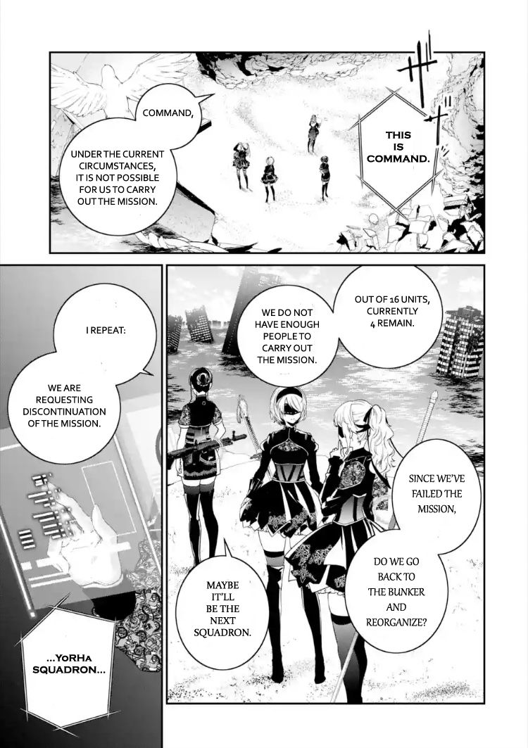 Nier Automata: YoRHa Shinjuwan Kouka Sakusen Kiroku chapter 1 page 54