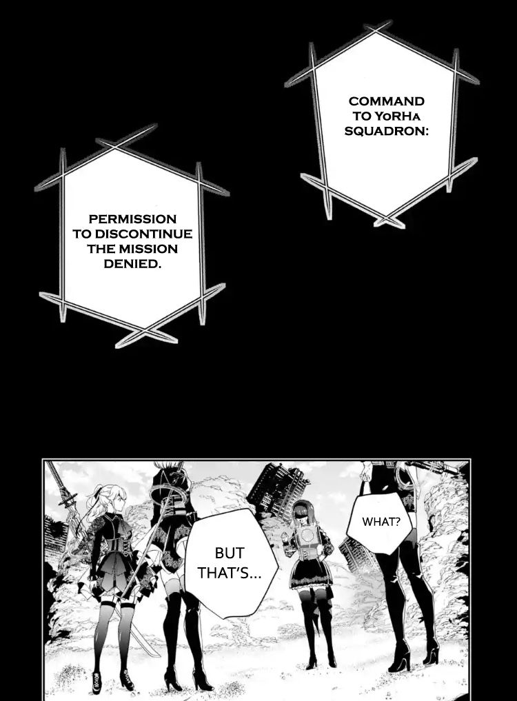 Nier Automata: YoRHa Shinjuwan Kouka Sakusen Kiroku chapter 1 page 55