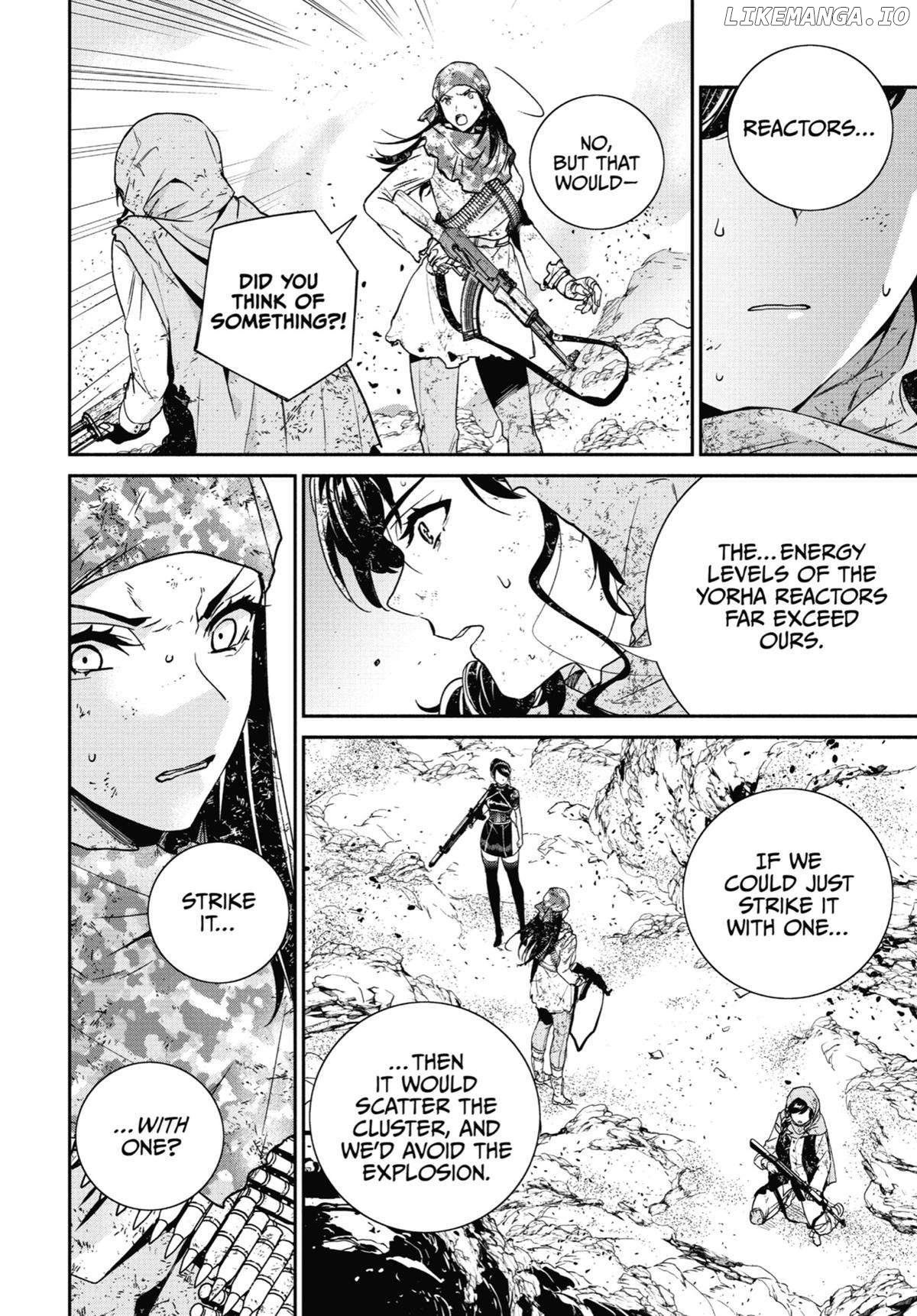 Nier Automata: YoRHa Shinjuwan Kouka Sakusen Kiroku chapter 11 page 22