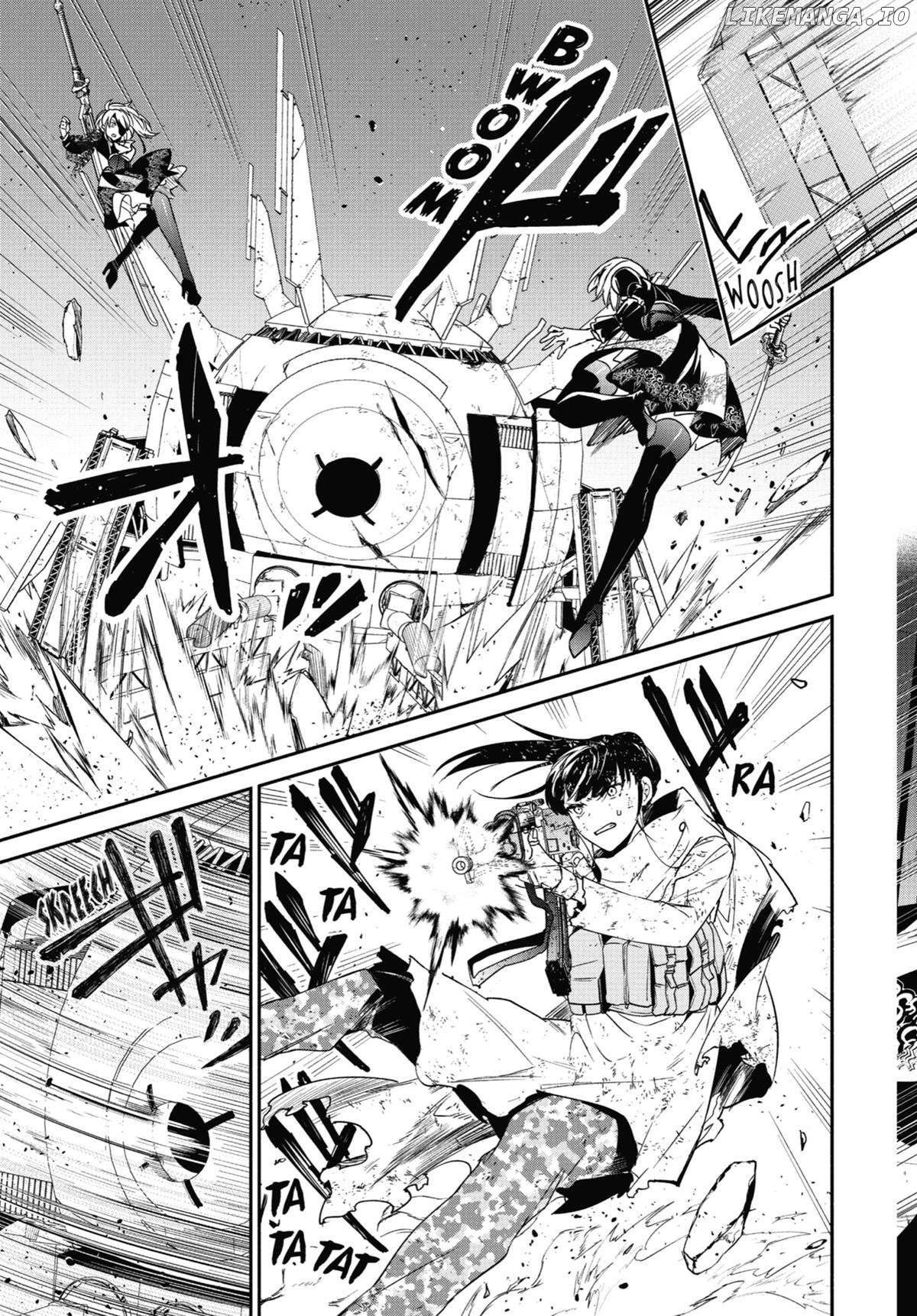 Nier Automata: YoRHa Shinjuwan Kouka Sakusen Kiroku chapter 12 page 9