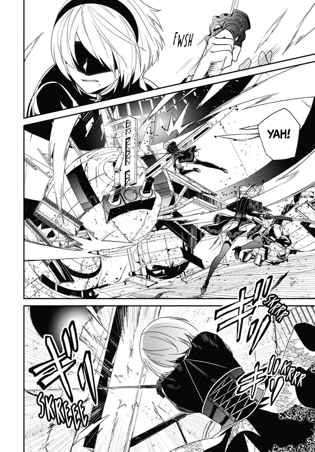 Nier Automata: YoRHa Shinjuwan Kouka Sakusen Kiroku chapter 13 page 10