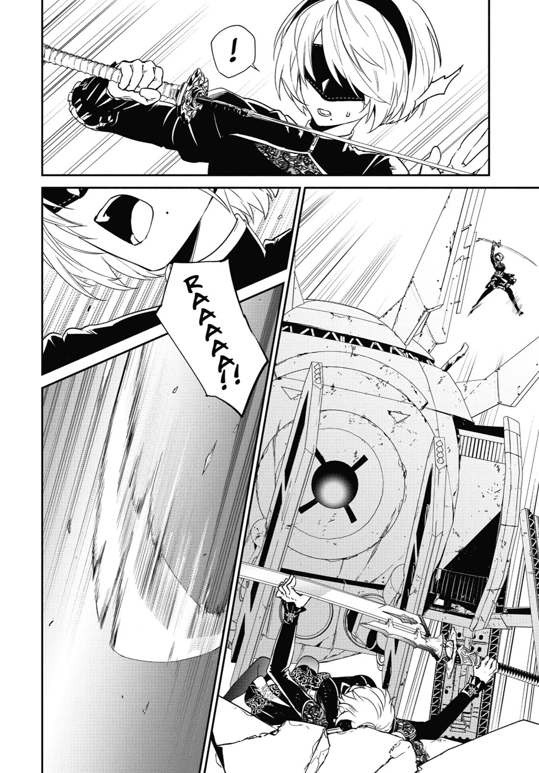 Nier Automata: YoRHa Shinjuwan Kouka Sakusen Kiroku chapter 13 page 16