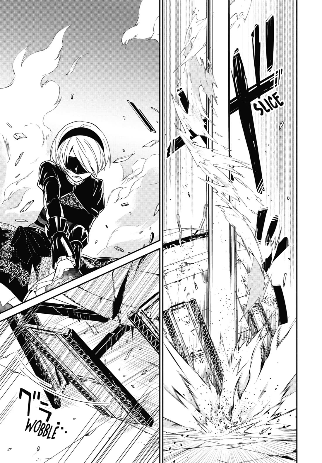 Nier Automata: YoRHa Shinjuwan Kouka Sakusen Kiroku chapter 13 page 17