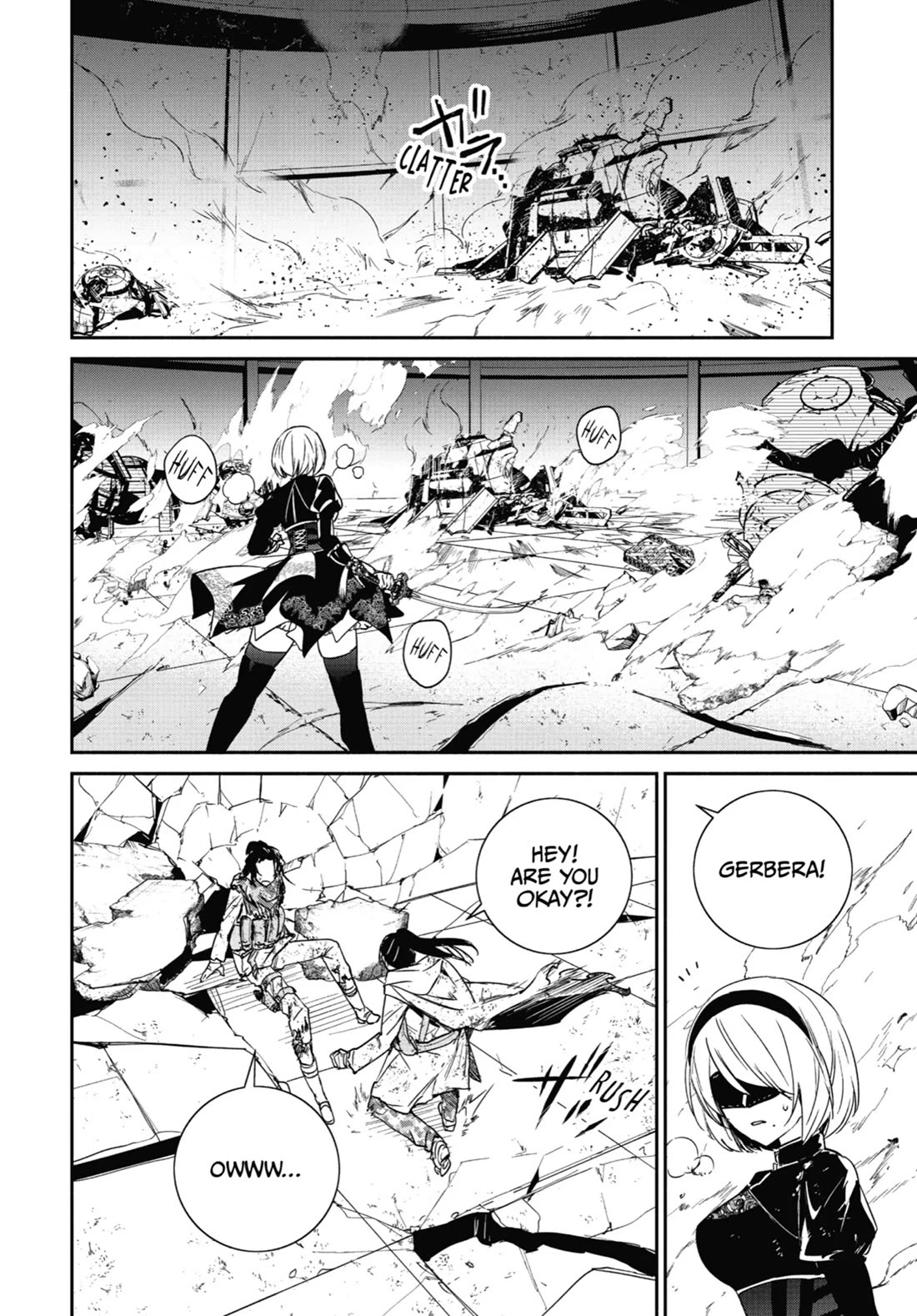 Nier Automata: YoRHa Shinjuwan Kouka Sakusen Kiroku chapter 13 page 22