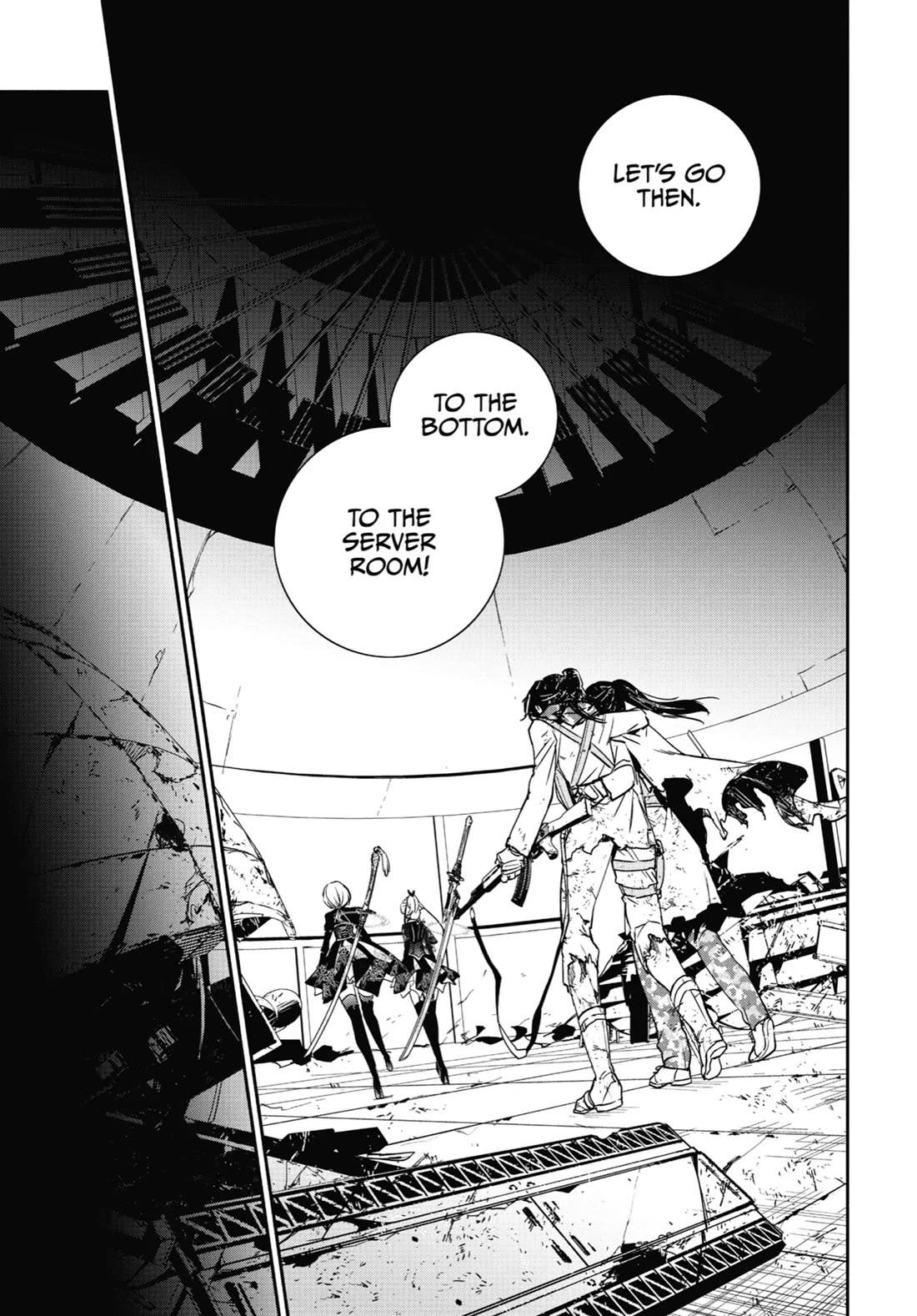 Nier Automata: YoRHa Shinjuwan Kouka Sakusen Kiroku chapter 13 page 25