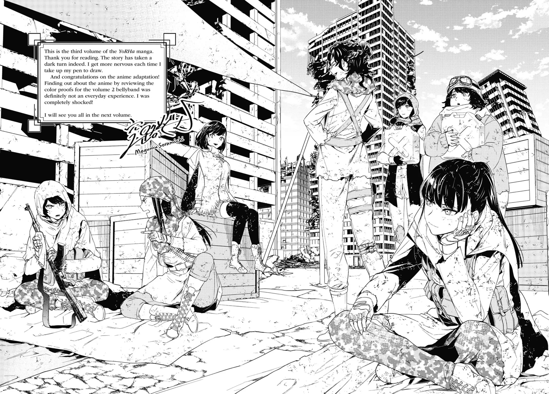 Nier Automata: YoRHa Shinjuwan Kouka Sakusen Kiroku chapter 13 page 42