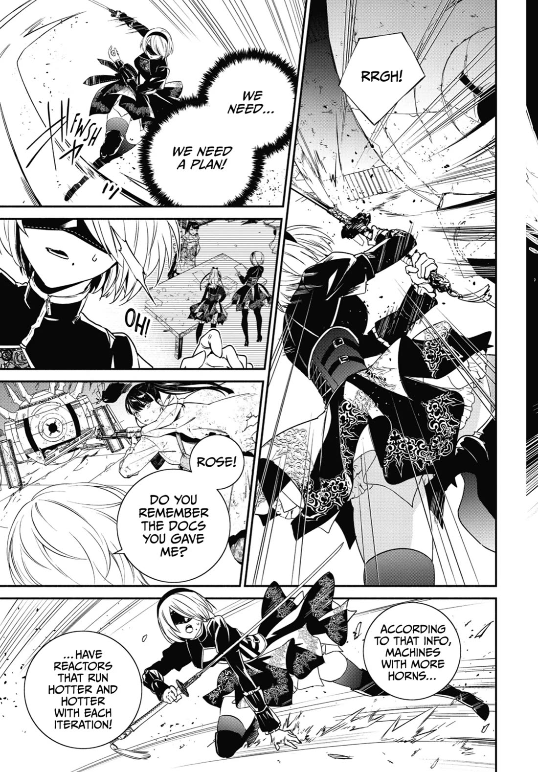 Nier Automata: YoRHa Shinjuwan Kouka Sakusen Kiroku chapter 13 page 5