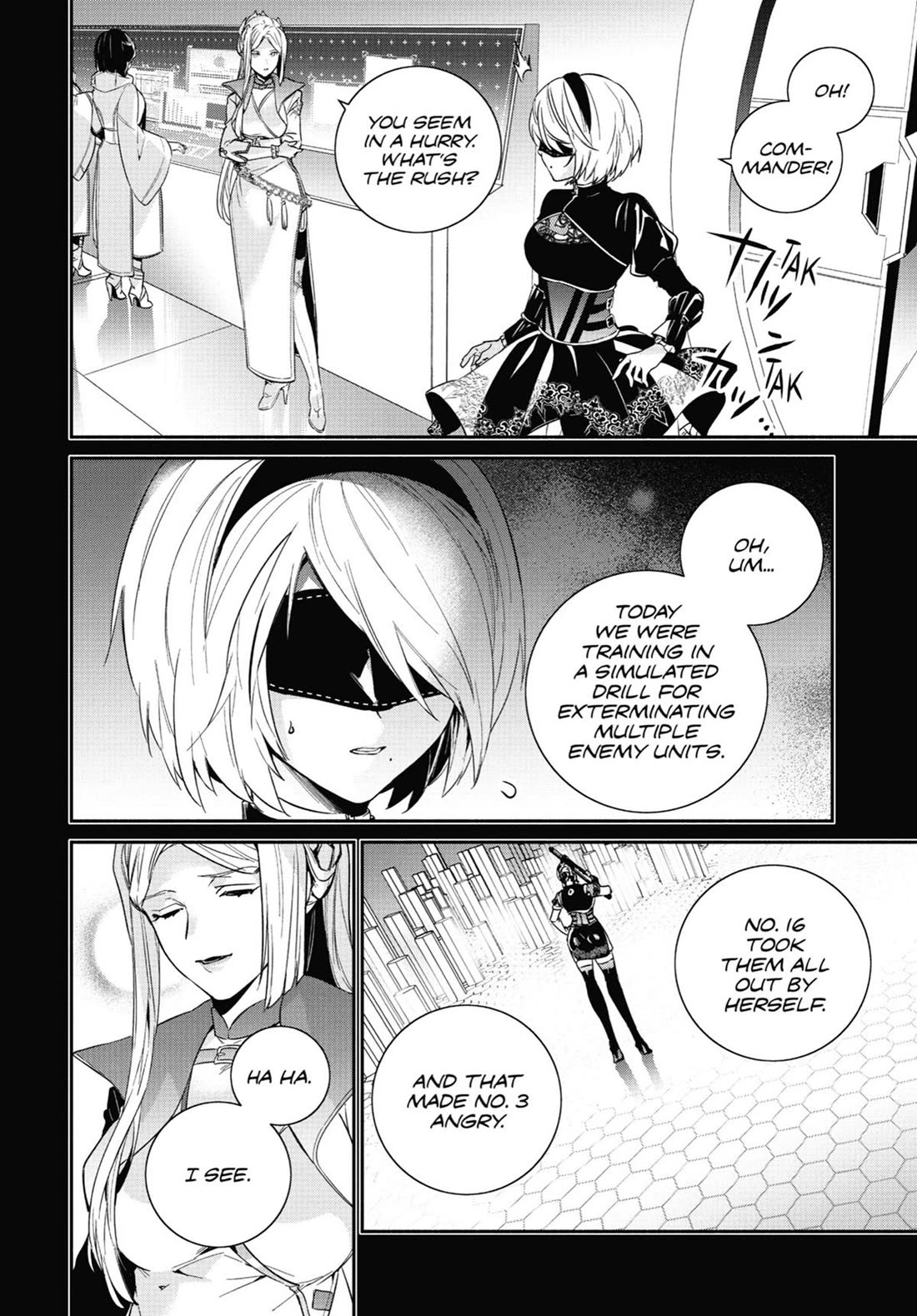 Nier Automata: YoRHa Shinjuwan Kouka Sakusen Kiroku chapter 14 page 10