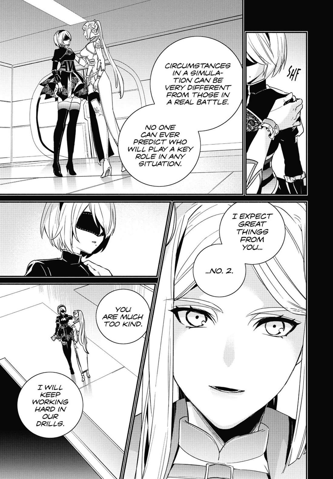 Nier Automata: YoRHa Shinjuwan Kouka Sakusen Kiroku chapter 14 page 13