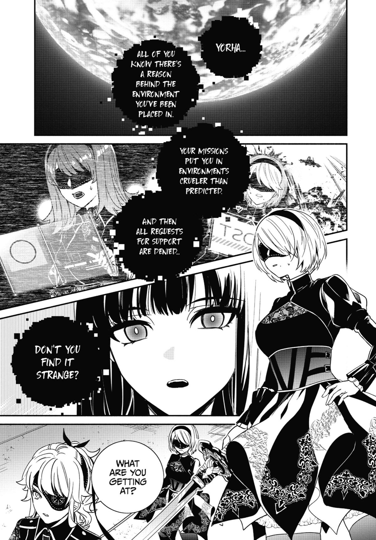 Nier Automata: YoRHa Shinjuwan Kouka Sakusen Kiroku chapter 15 page 12