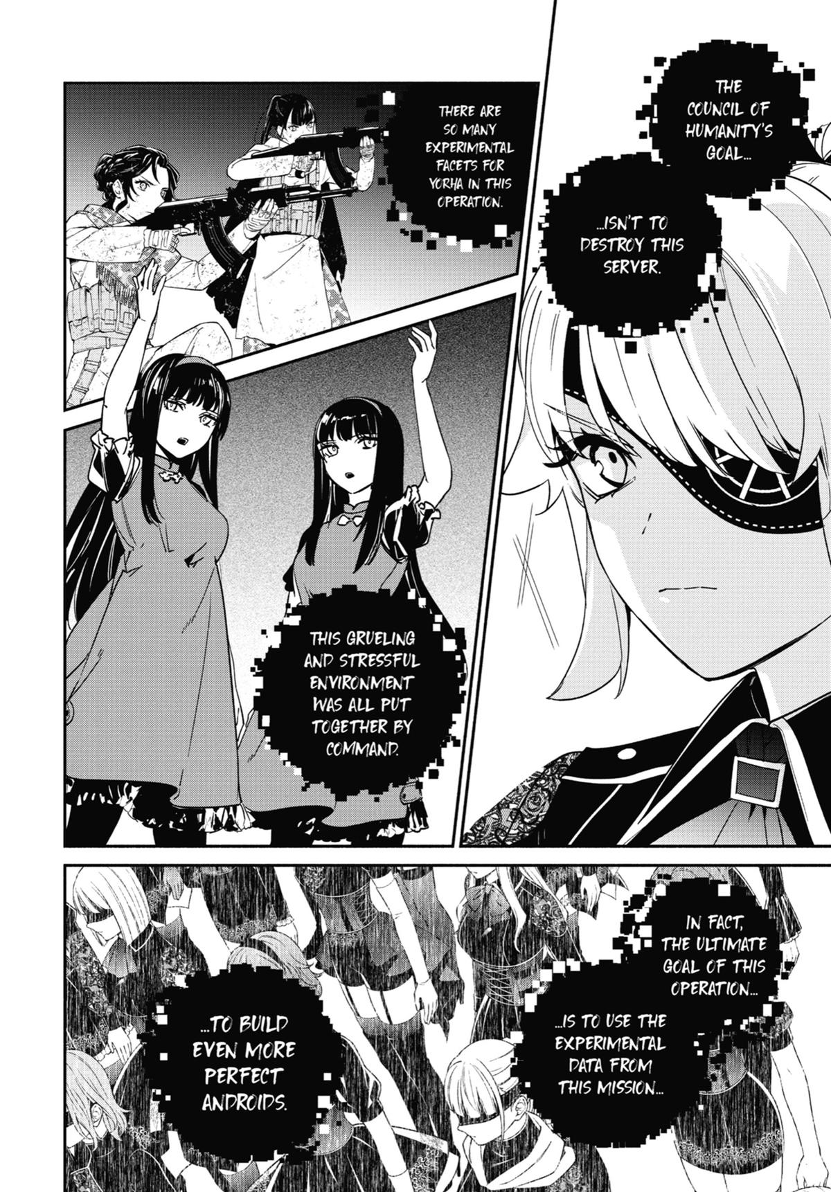 Nier Automata: YoRHa Shinjuwan Kouka Sakusen Kiroku chapter 15 page 13