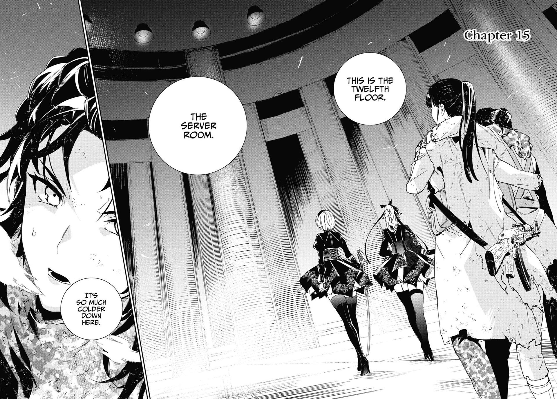 Nier Automata: YoRHa Shinjuwan Kouka Sakusen Kiroku chapter 15 page 2