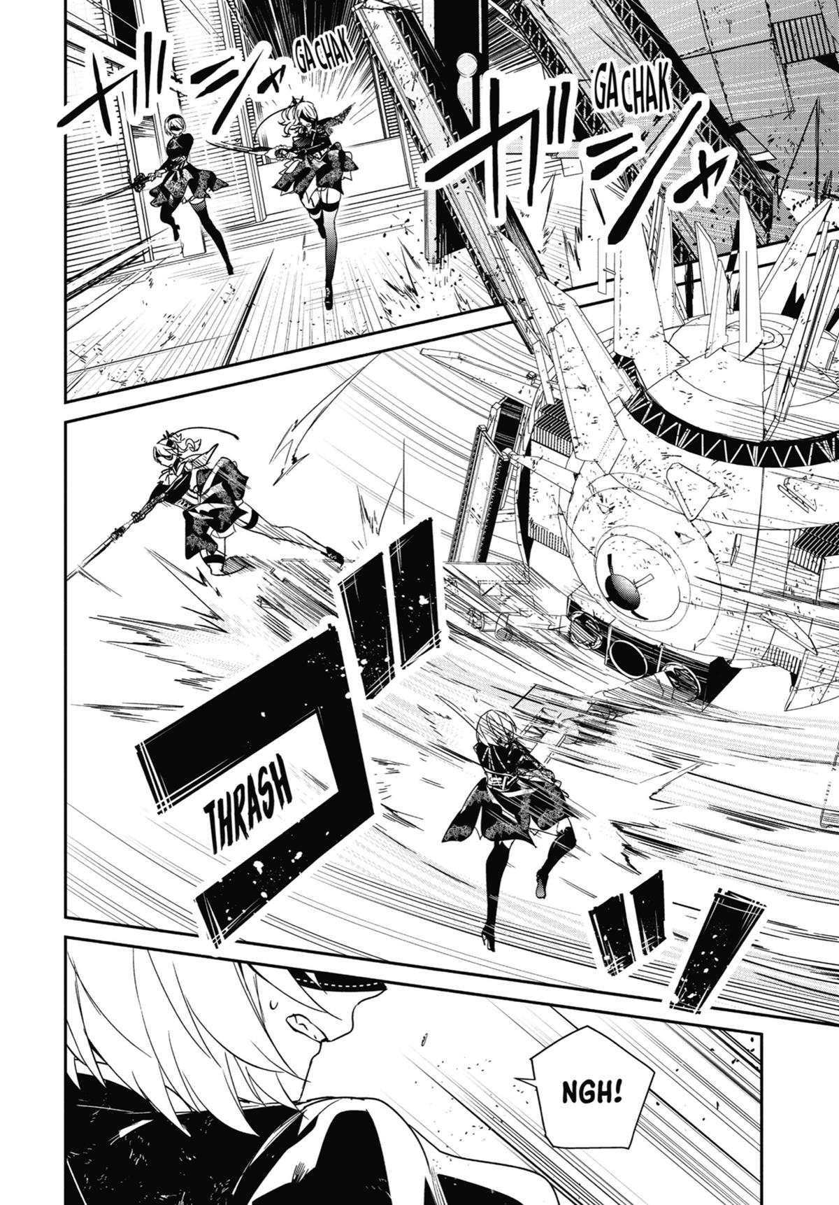 Nier Automata: YoRHa Shinjuwan Kouka Sakusen Kiroku chapter 15 page 21