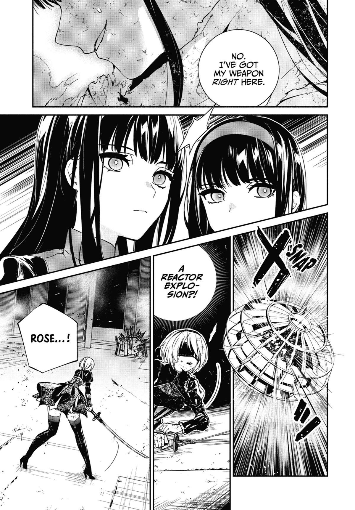 Nier Automata: YoRHa Shinjuwan Kouka Sakusen Kiroku chapter 15 page 34