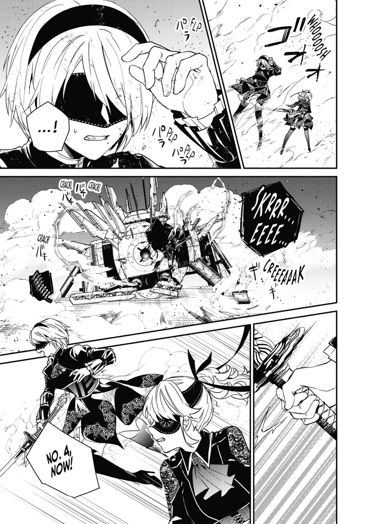 Nier Automata: YoRHa Shinjuwan Kouka Sakusen Kiroku chapter 15 page 38