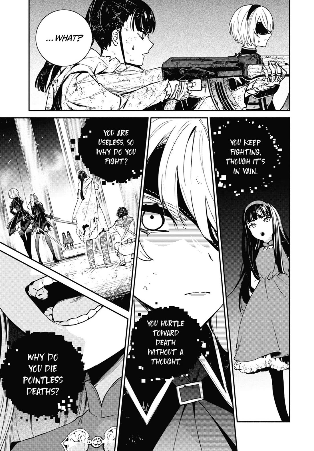 Nier Automata: YoRHa Shinjuwan Kouka Sakusen Kiroku chapter 15 page 8