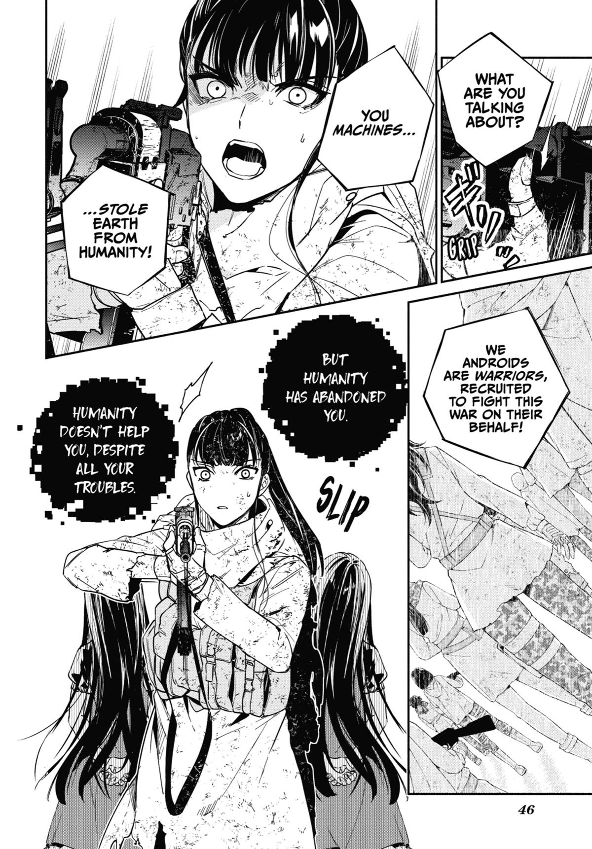 Nier Automata: YoRHa Shinjuwan Kouka Sakusen Kiroku chapter 15 page 9