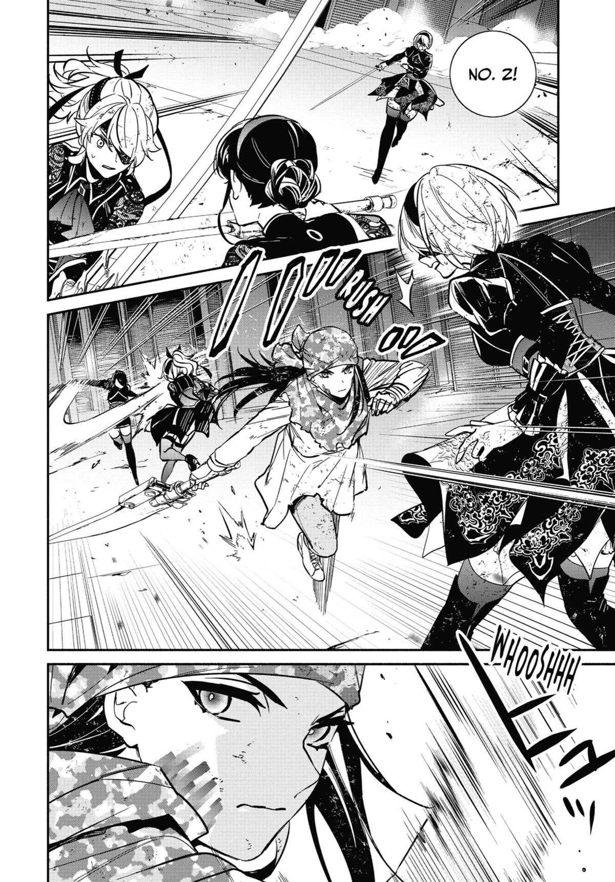 Nier Automata: YoRHa Shinjuwan Kouka Sakusen Kiroku chapter 16 page 12