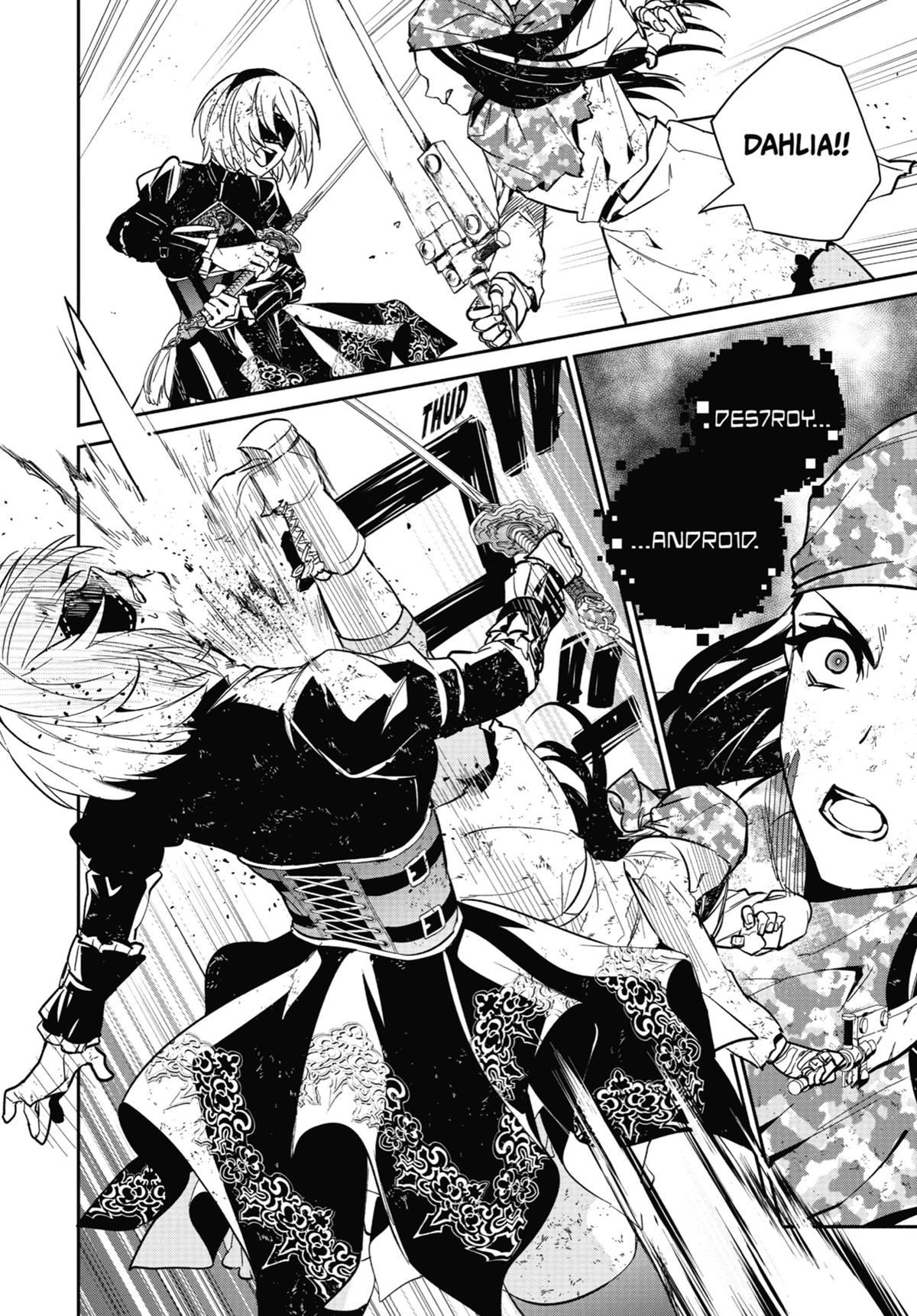 Nier Automata: YoRHa Shinjuwan Kouka Sakusen Kiroku chapter 16 page 14