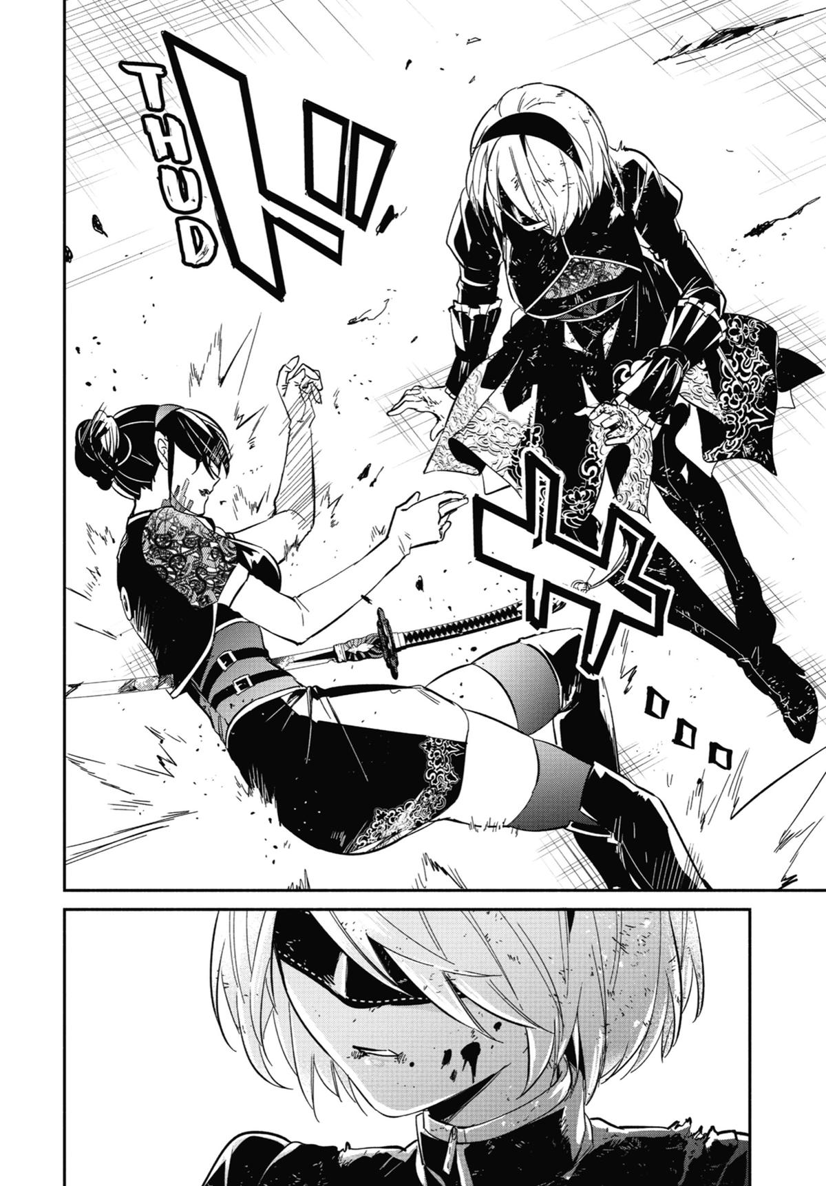 Nier Automata: YoRHa Shinjuwan Kouka Sakusen Kiroku chapter 16 page 34