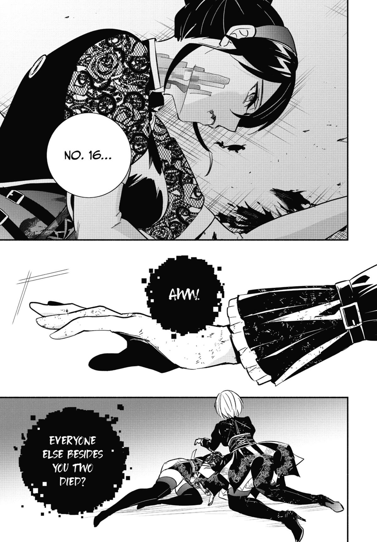 Nier Automata: YoRHa Shinjuwan Kouka Sakusen Kiroku chapter 16 page 35