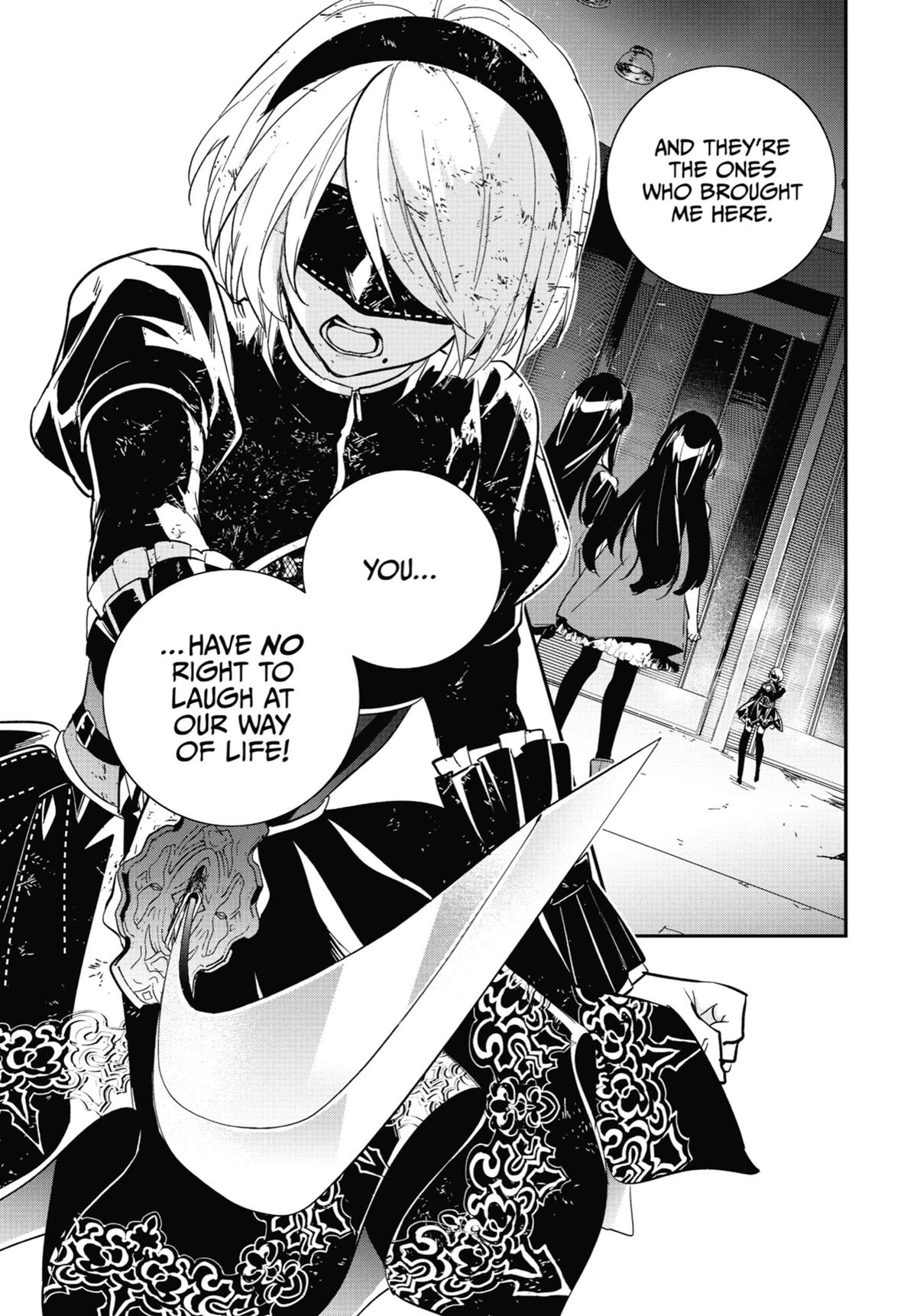 Nier Automata: YoRHa Shinjuwan Kouka Sakusen Kiroku chapter 16 page 39