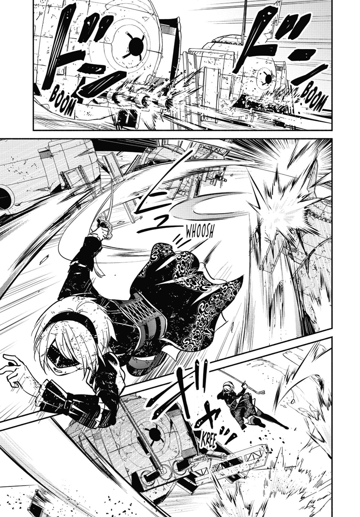 Nier Automata: YoRHa Shinjuwan Kouka Sakusen Kiroku chapter 16 page 43