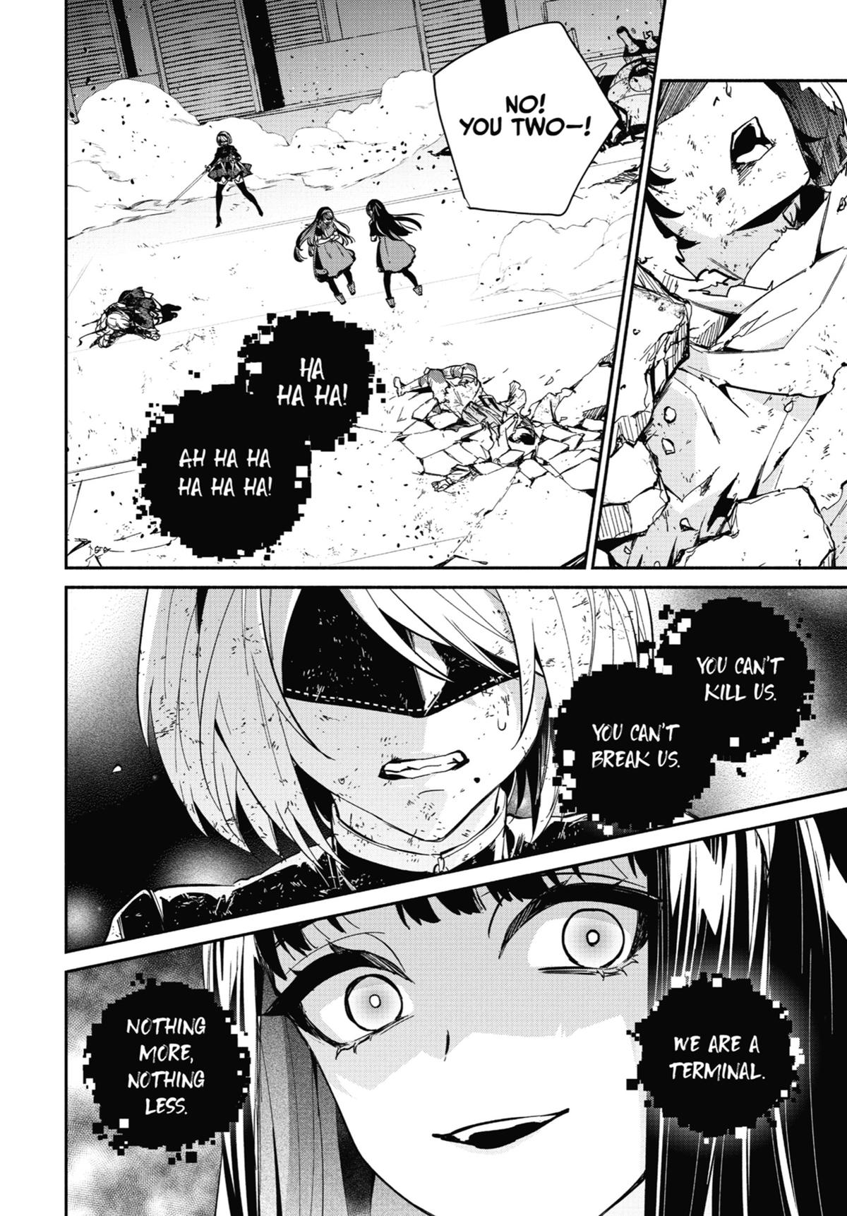 Nier Automata: YoRHa Shinjuwan Kouka Sakusen Kiroku chapter 17 page 14