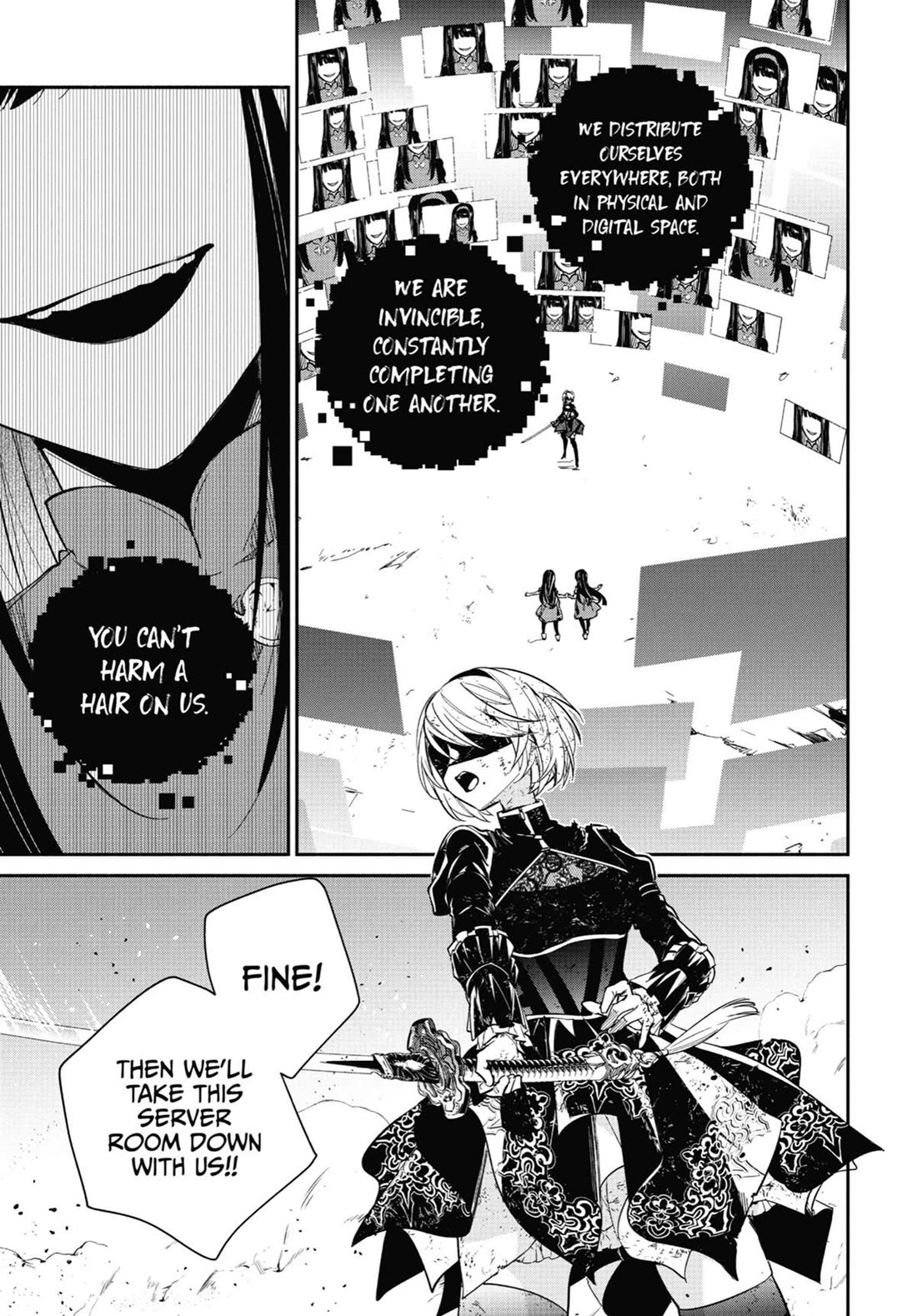 Nier Automata: YoRHa Shinjuwan Kouka Sakusen Kiroku chapter 17 page 15