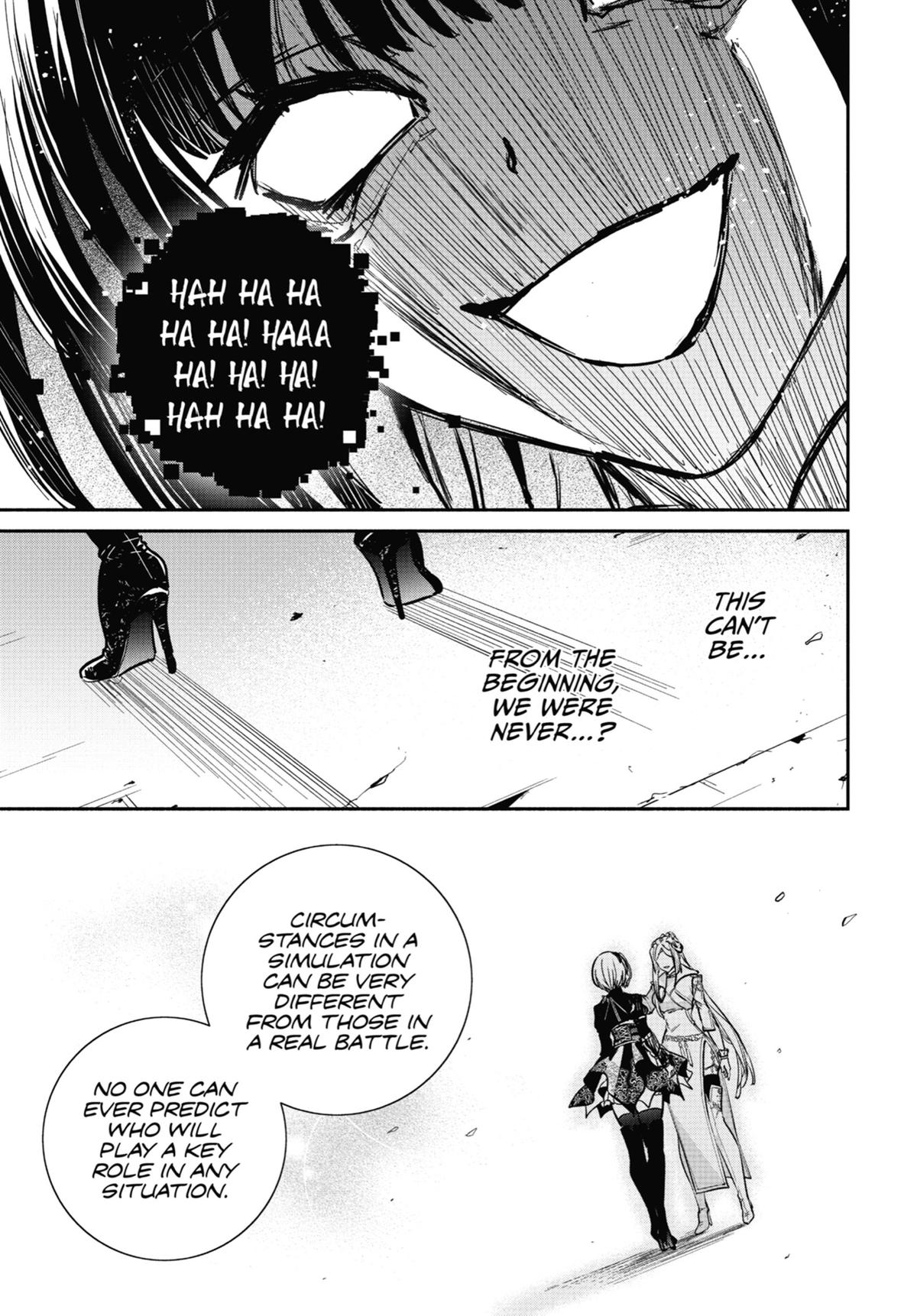 Nier Automata: YoRHa Shinjuwan Kouka Sakusen Kiroku chapter 17 page 21