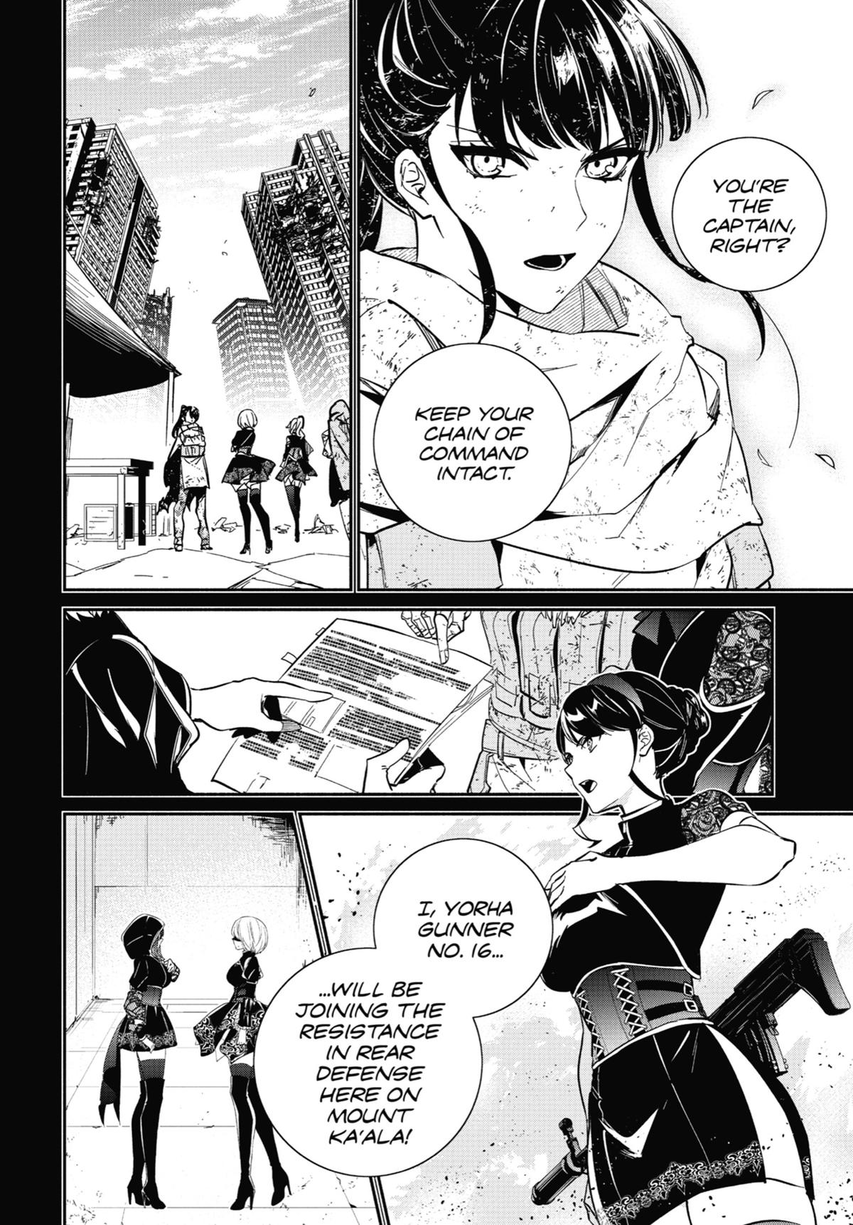 Nier Automata: YoRHa Shinjuwan Kouka Sakusen Kiroku chapter 17 page 6