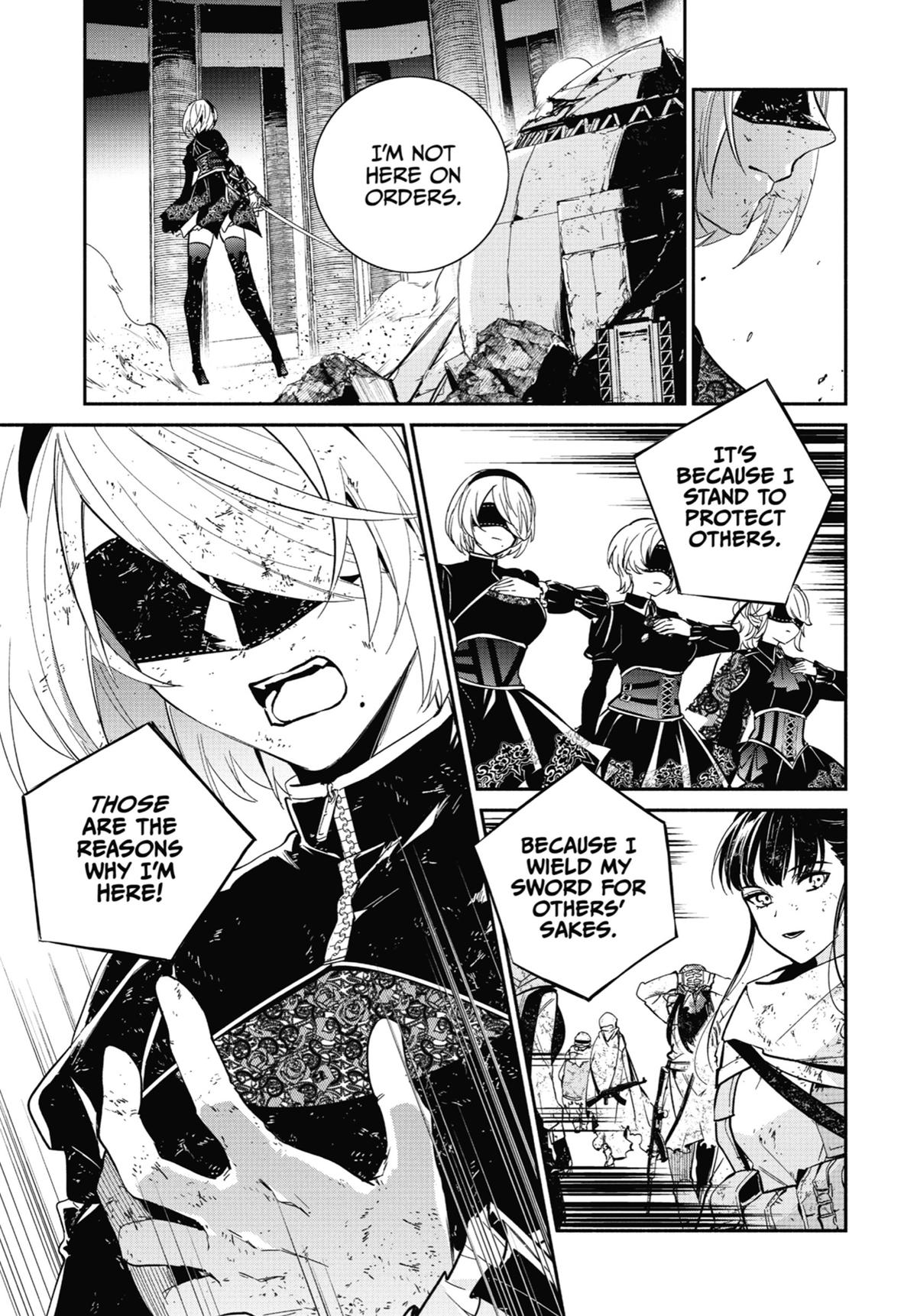 Nier Automata: YoRHa Shinjuwan Kouka Sakusen Kiroku chapter 17 page 7