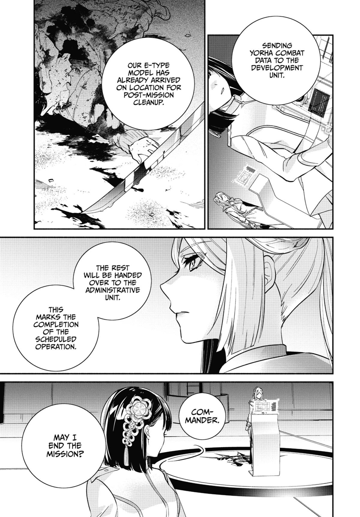 Nier Automata: YoRHa Shinjuwan Kouka Sakusen Kiroku chapter 18 page 13