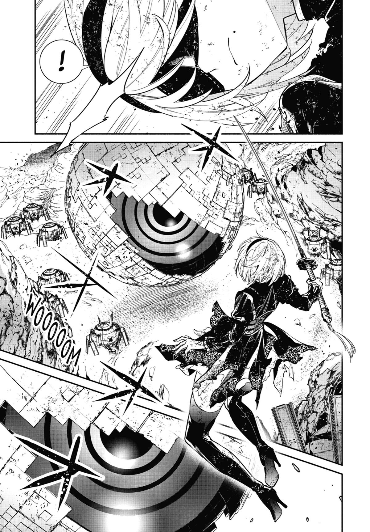 Nier Automata: YoRHa Shinjuwan Kouka Sakusen Kiroku chapter 18 page 33