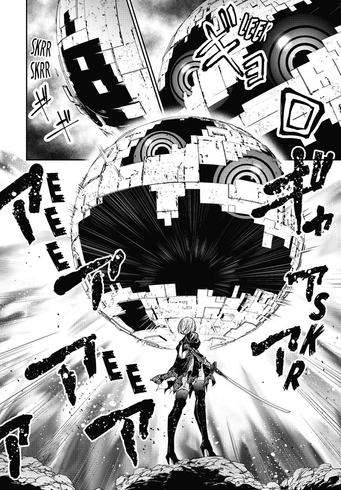 Nier Automata: YoRHa Shinjuwan Kouka Sakusen Kiroku chapter 18 page 34