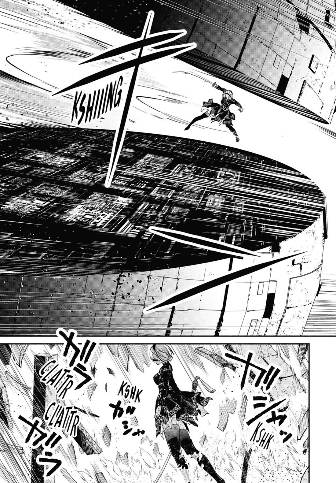 Nier Automata: YoRHa Shinjuwan Kouka Sakusen Kiroku chapter 18 page 37