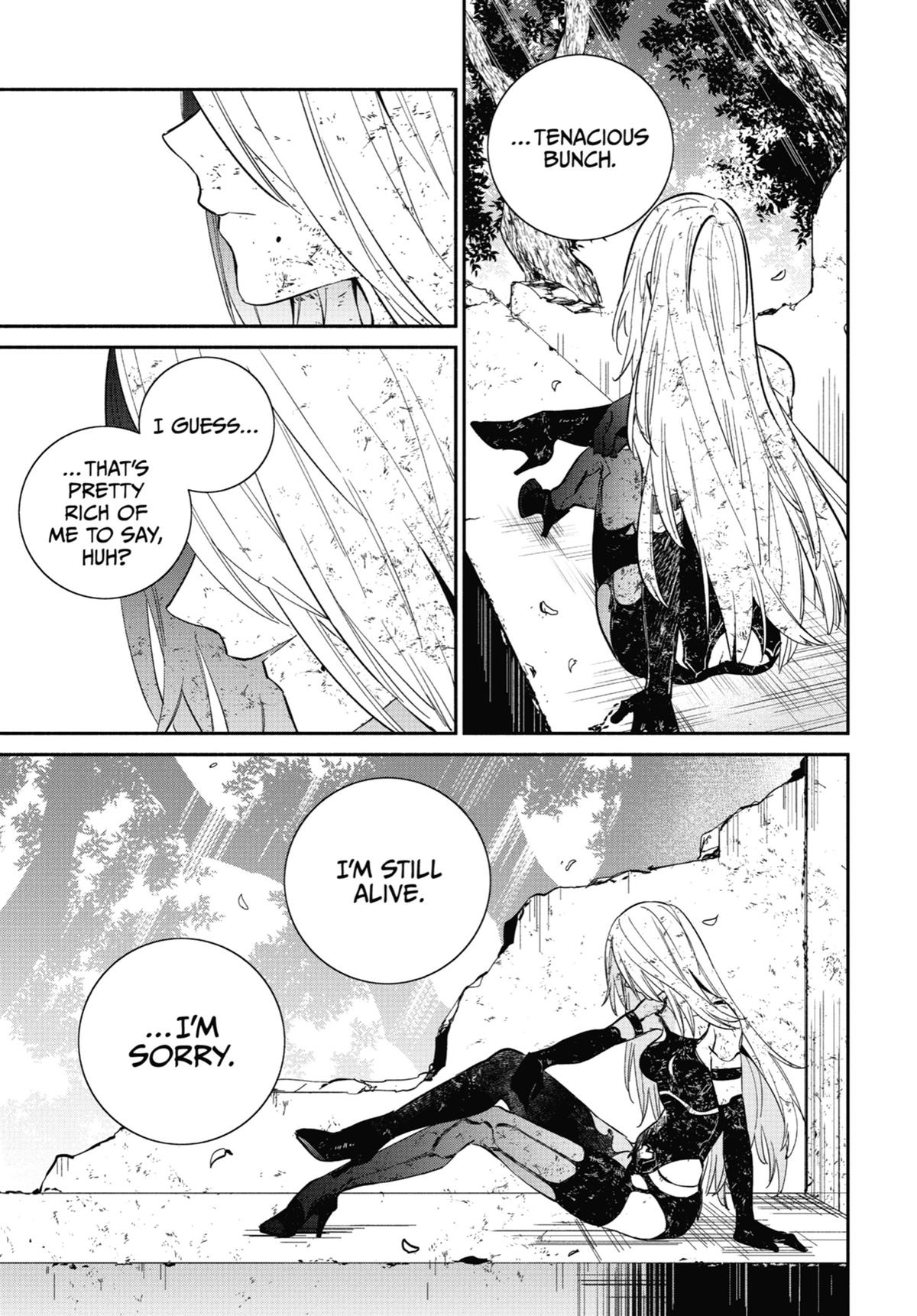 Nier Automata: YoRHa Shinjuwan Kouka Sakusen Kiroku chapter 18 page 40