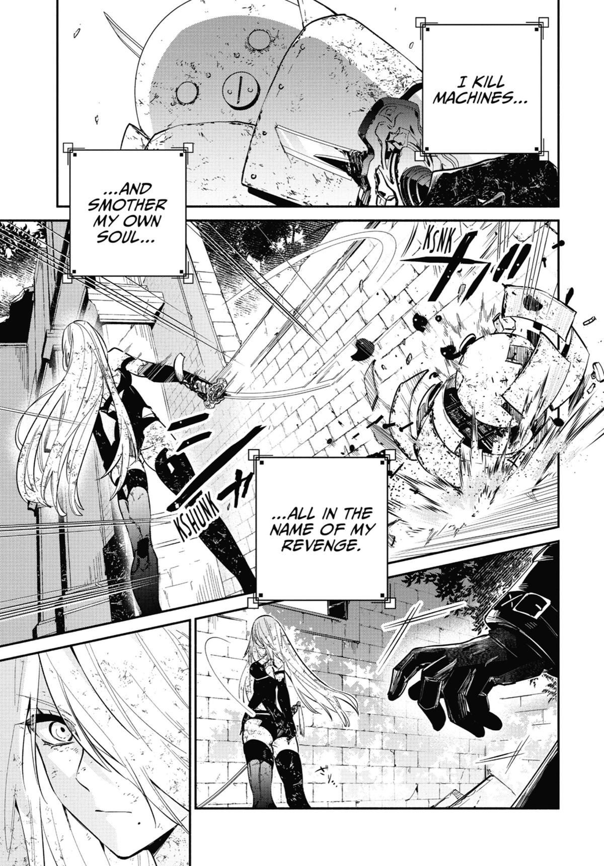 Nier Automata: YoRHa Shinjuwan Kouka Sakusen Kiroku chapter 18 page 42