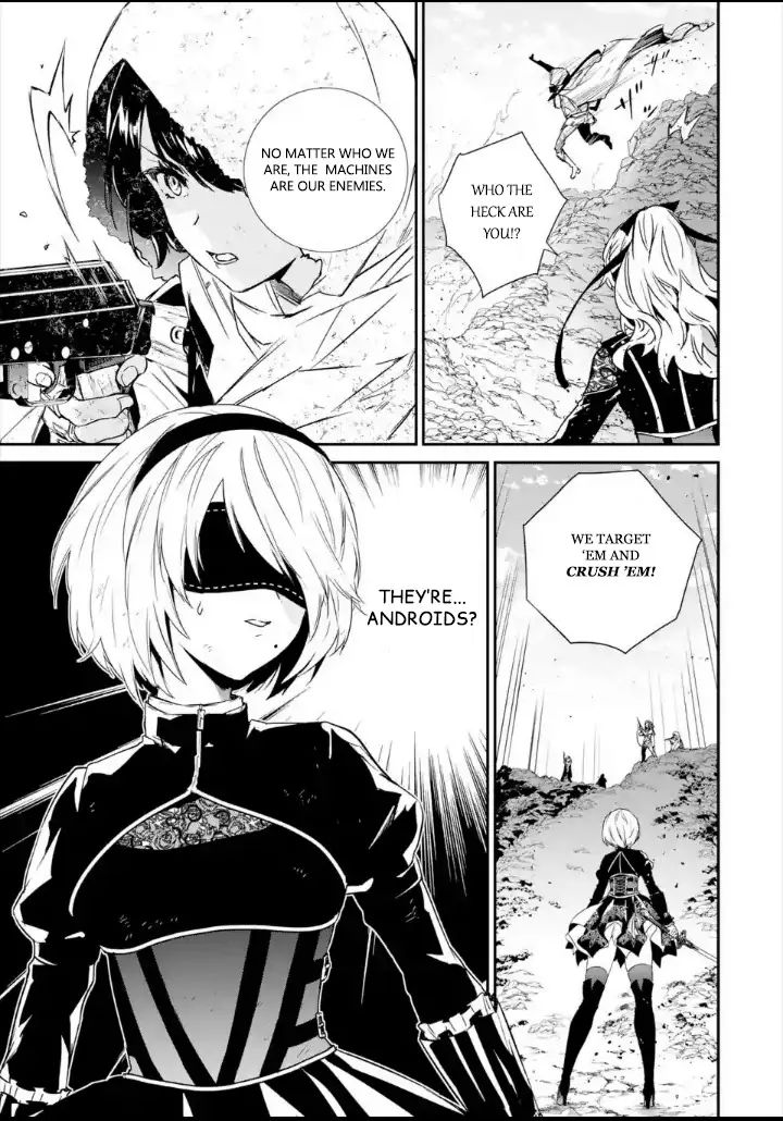 Nier Automata: YoRHa Shinjuwan Kouka Sakusen Kiroku chapter 2 page 10