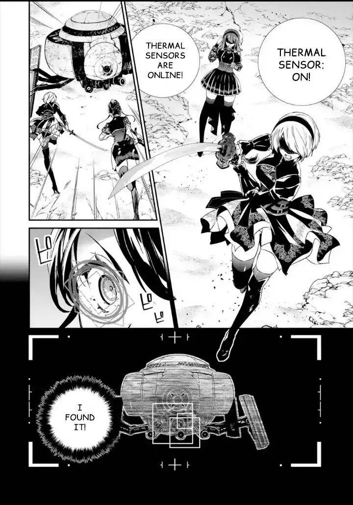Nier Automata: YoRHa Shinjuwan Kouka Sakusen Kiroku chapter 2 page 13